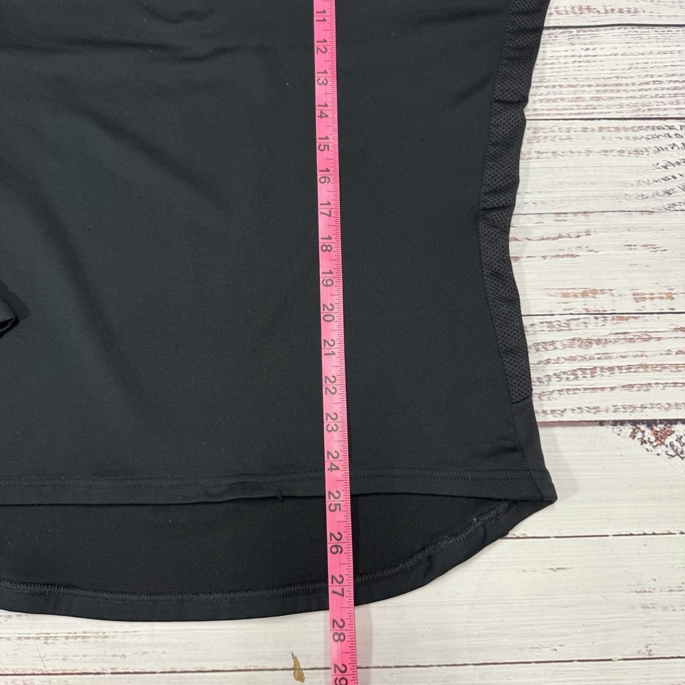 Pearl Izumi Women's 1/4 Zip Long Sleeve Black Riding Pullover Hi Low Size Large - Picture 7 of 10